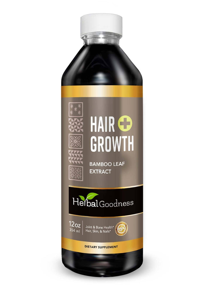 Hair Growth - 15X Liquid Extract - Hair & Follicles Liquid Extract Herbal Goodness 12oz 