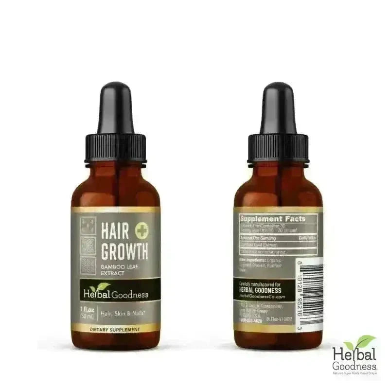Hair Growth - 15X Liquid Extract - Hair & Follicles Liquid Extract Herbal Goodness 