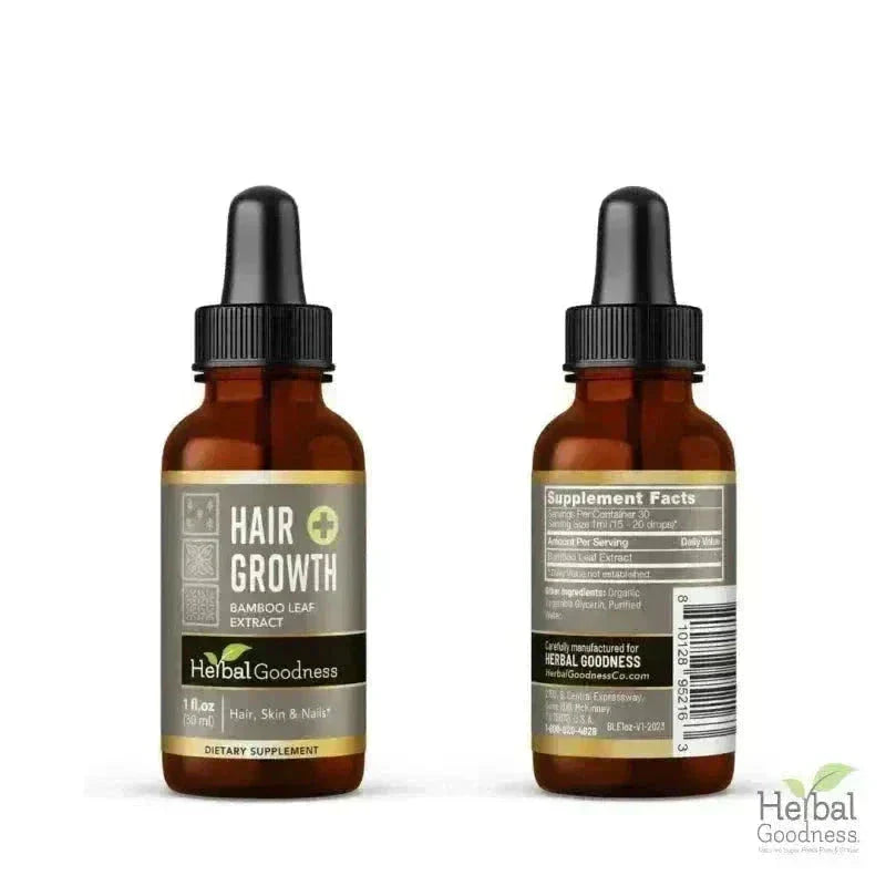 Hair Growth Plus - Organic - Liquid Tincture - Herbal Goodness Liquid Extract Herbal Goodness 