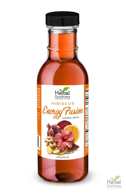 Herbal Drinks - Herbal Goodness Herbal Drinks Herbal Goodness Hibiscus Energy Fusion - Herbal Drink - 12oz 