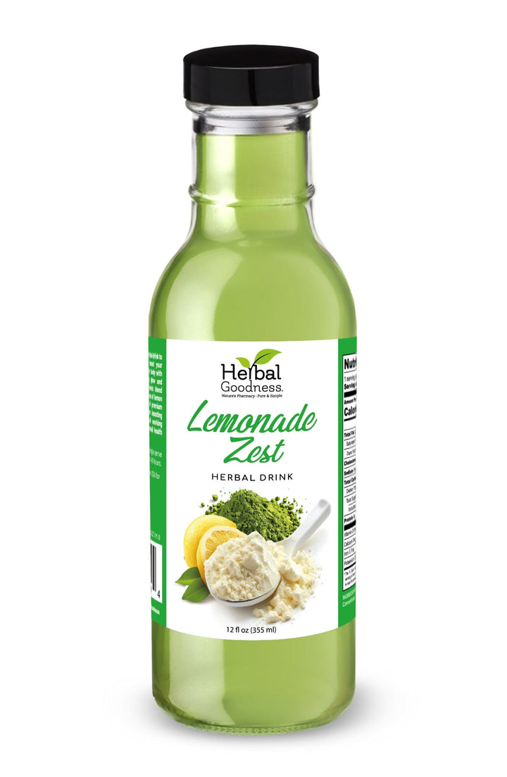 Herbal Drinks - Herbal Goodness Herbal Drinks Herbal Goodness Lemonade Zest - Herbal Drink - 12oz 