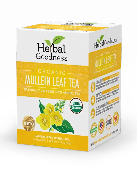Mullein Leaf Tea · 24 Tea Bags