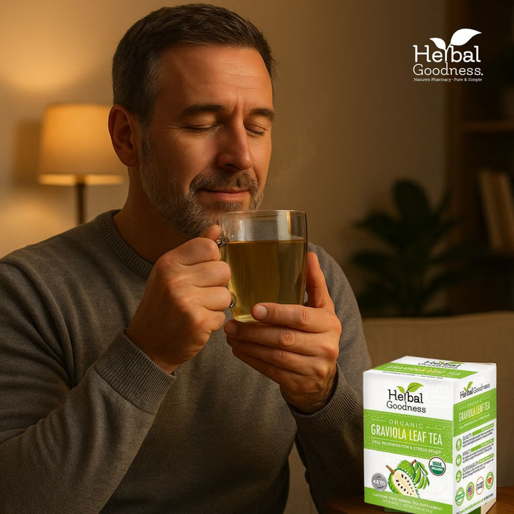 Organic Herbal Tea Trio Bundle – Graviola Hibiscus Mango | Herbal Goodness Buy