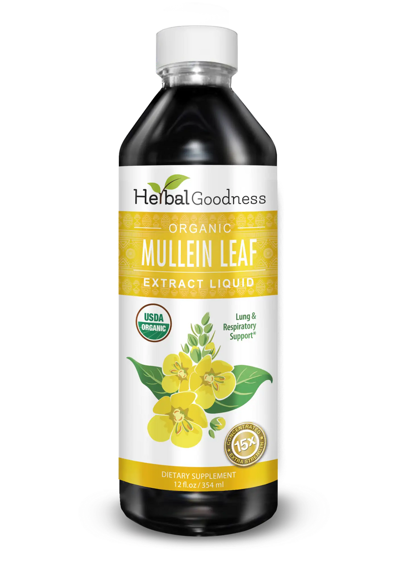 Mullein Leaf Extract Liquid · 12 fl oz (354 ml)