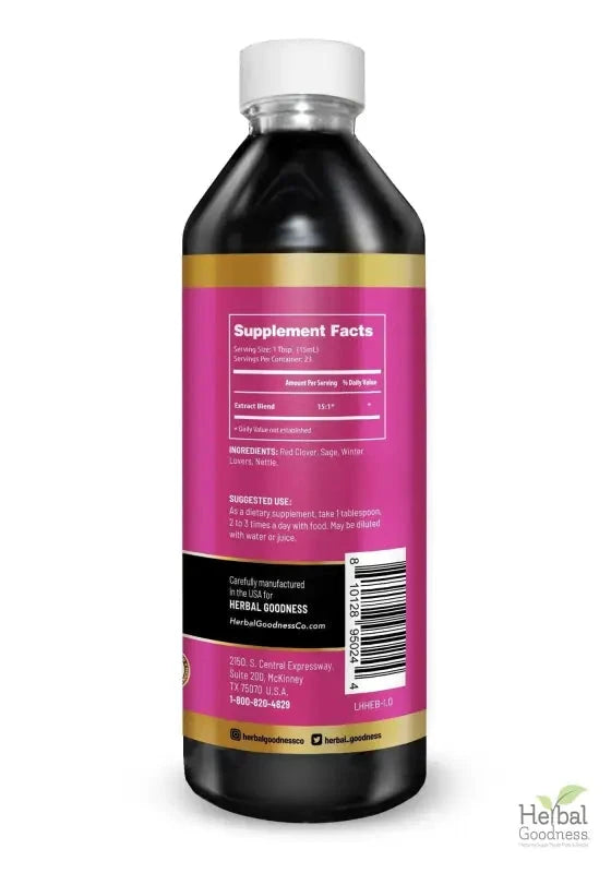 Hormone Harmony - 15X Liquid Extract - Female Menopausal Aid Liquid Extract Herbal Goodness 