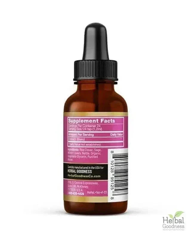 Hormone Harmony - 15X Liquid Extract - Female Menopausal Aid Liquid Extract Herbal Goodness 