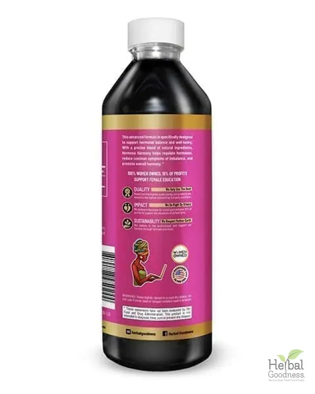 Hormone Harmony Liquid Extract - Female Hormonal Support - Herbal Goodness Liquid Extract Herbal Goodness 