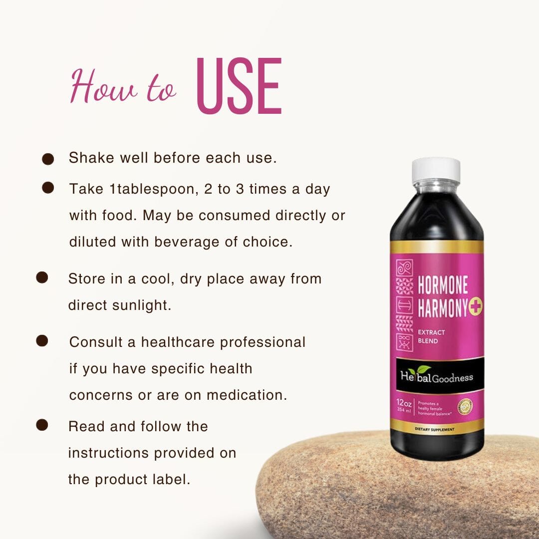 Hormone Harmony Liquid Extract - Herbal Goodness Liquid Extract Herbal Goodness 