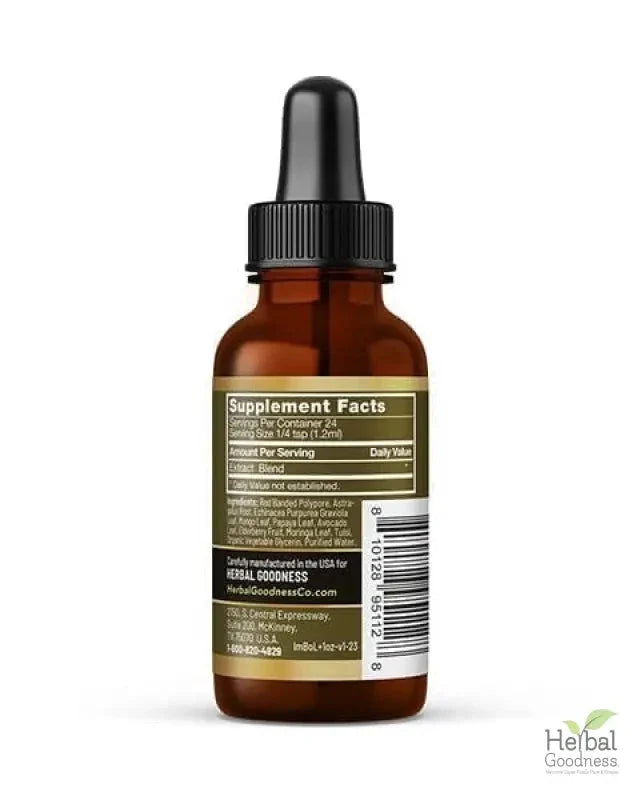 Immune Boost - 15X Liquid Extract - Immunity & Gut Liquid Extract Herbal Goodness 