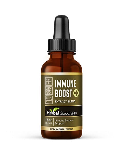 Immune Boost - 1oz 15X Liquid Extract - Immunity & Gut Liquid Extract Herbal Goodness 1 oz 