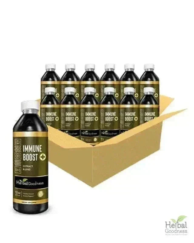 Immune Boost Plus Liquid Extract - Herbal Goodness Liquid Extract Herbal Goodness 12 oz Case (12) 