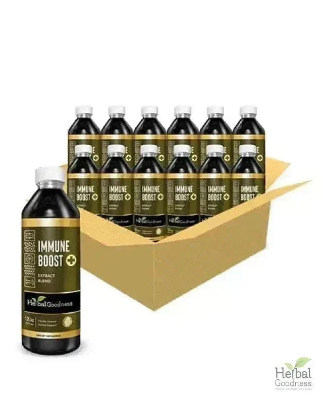 Immune Boost Plus Liquid Extract - Herbal Goodness Liquid Extract Herbal Goodness 12 oz Case (12) 