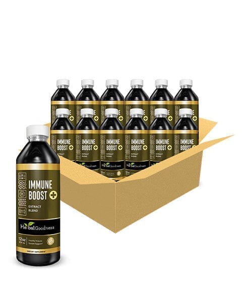 Immune Boost Plus Liquid Extract - Immunity Boost, Health and Wellness - Herbal Goodness Liquid Extract Herbal Goodness 12 oz Case (12) 