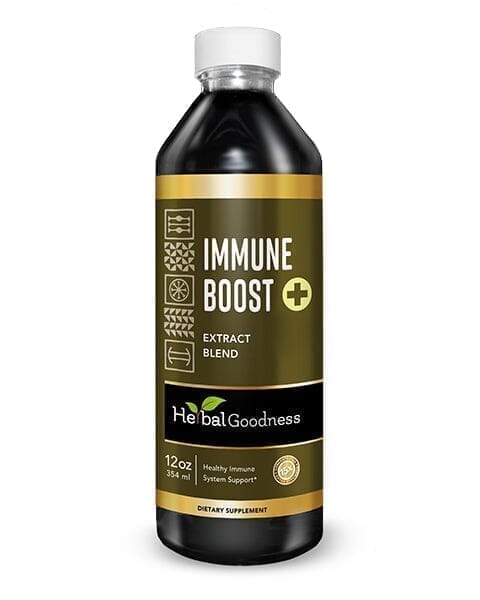 Immune Boost Plus Liquid Extract - Immunity Boost, Health and Wellness - Herbal Goodness Liquid Extract Herbal Goodness 12 oz 