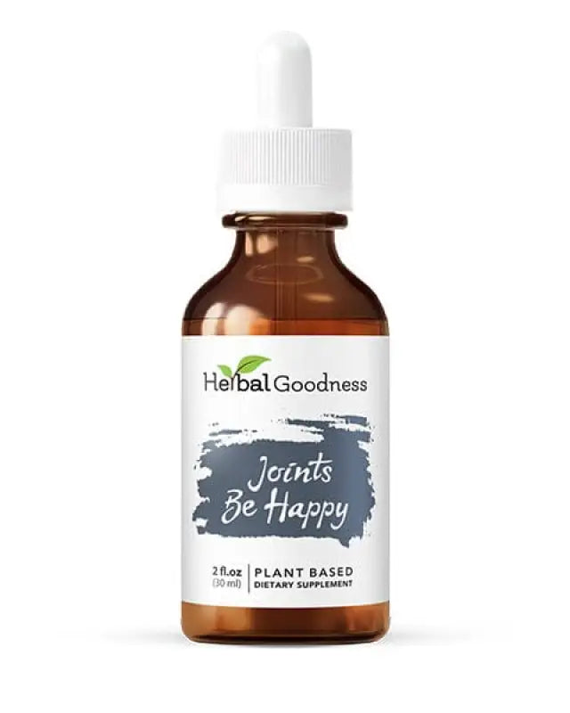 Joints Be Happy 2fl.oz - Plant Based - Dietary Supplement,  support healthy bone, joints and cartilage - Herbal Goodness - Herbal Goodness