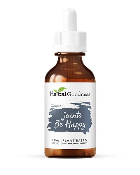 Joints Be Happy 2fl.oz - Plant Based - Dietary Supplement,  support healthy bone, joints and cartilage - Herbal Goodness - Herbal Goodness