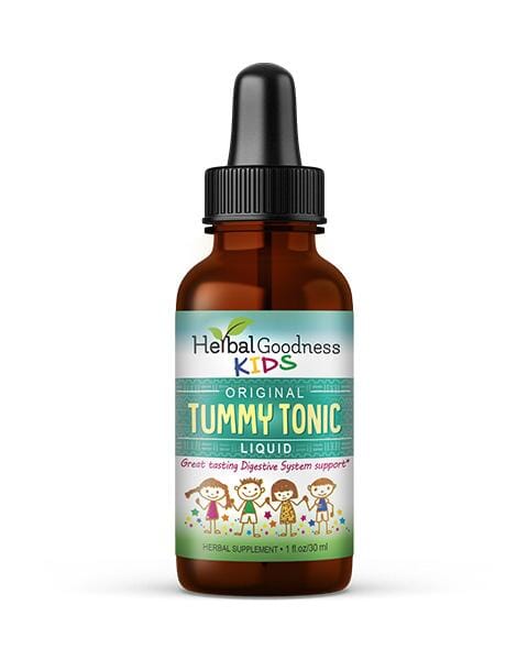 Kids Collection - Liquid Extract- 1oz - Herbal Goodness Liquid Extract Herbal Goodness Kids Tummy Tonic -1oz 