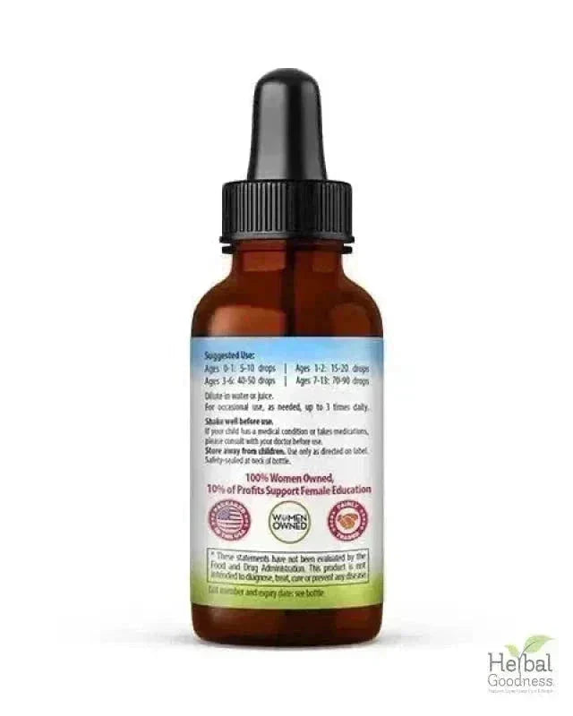 Kids Plant-Based Liquid Extracts - 1oz Liquid Extract Herbal Goodness 