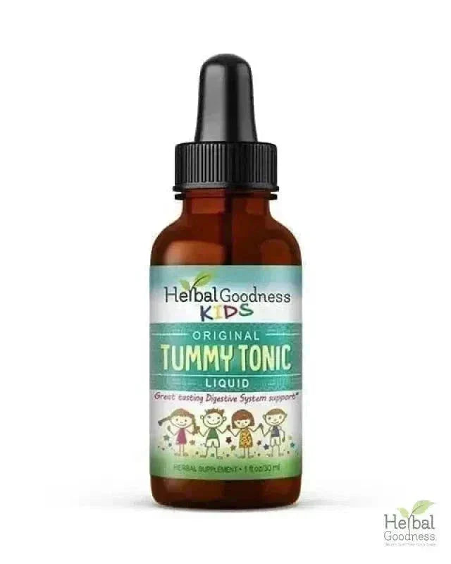 Kids Plant-Based Liquid Extracts - 1oz Liquid Extract Herbal Goodness Kids Tummy Tonic -1oz 