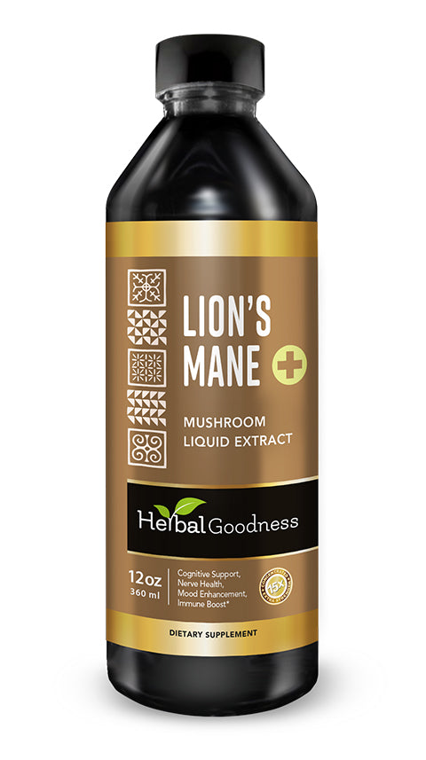 Lion's Mane Mushroom Liquid Extract - Boosts Immunity - Aids Digestion - Herbal Goodness