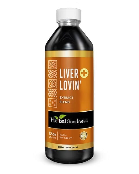 Liver Lovin' - 1oz 15X Liquid Extract - Liver Detox Liquid Extract Herbal Goodness 12 oz 