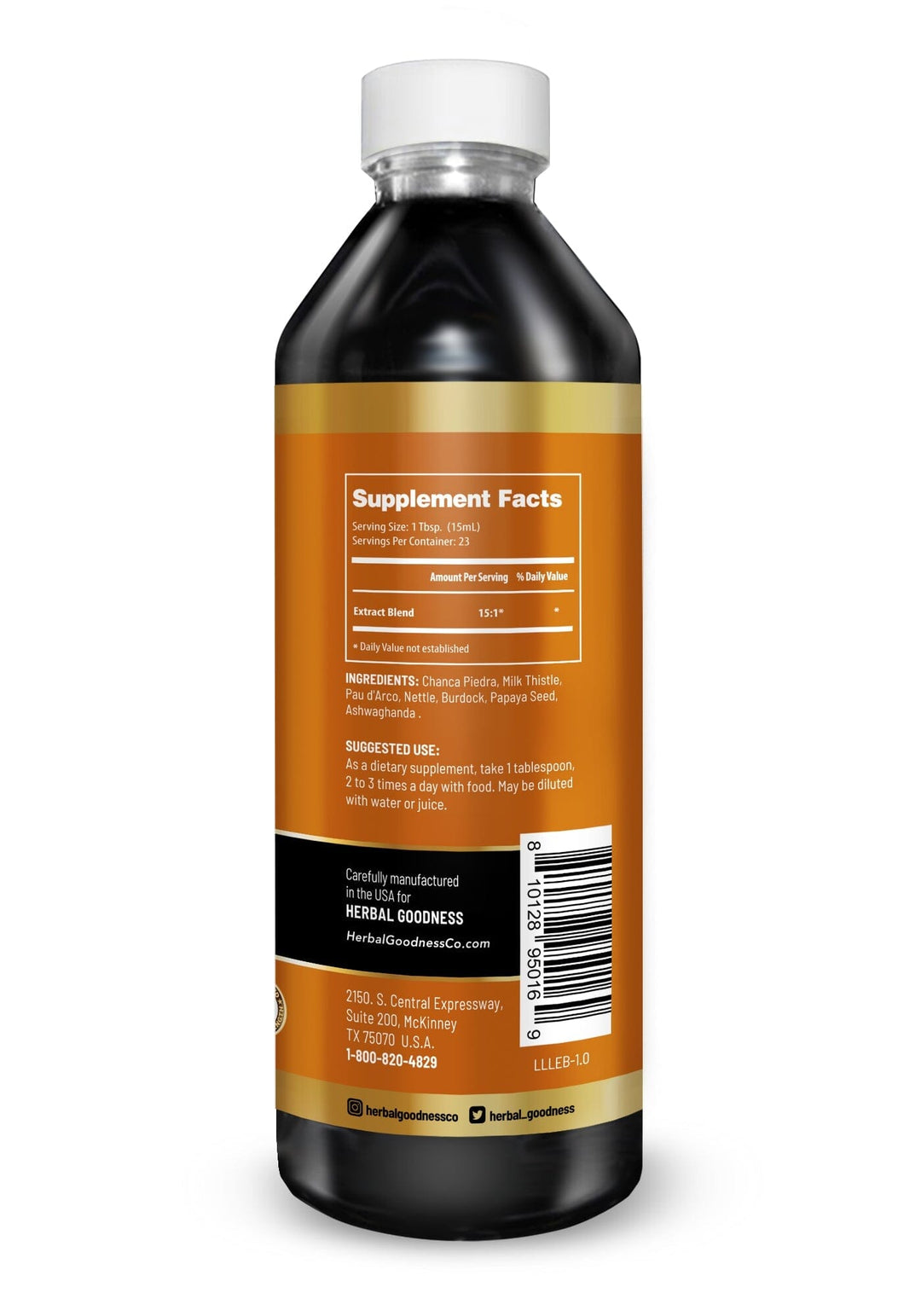 Liver Lovin' Liquid Extract – Herbal Blend Liquid Extract Herbal Goodness 