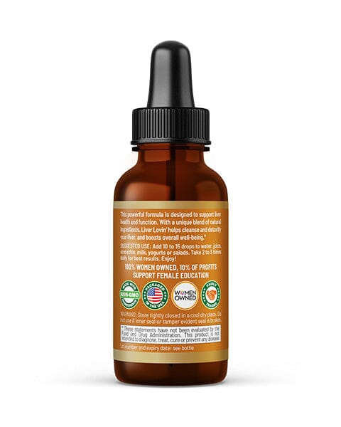 Liver Lovin' Liquid Extract - Healthy Liver Cleanse and Support - Herbal Goodness - Herbal Goodness