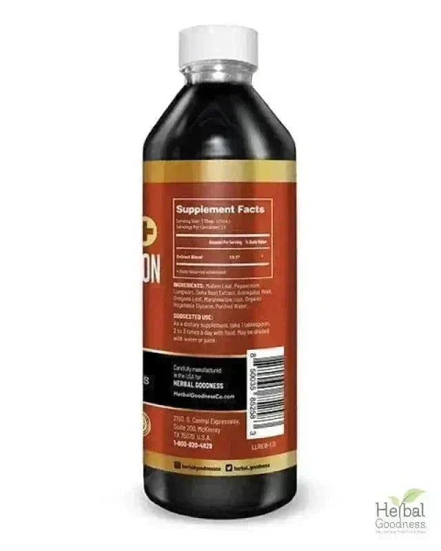 Lungs and Respiration Liquid Extract Liquid Extract Herbal Goodness 