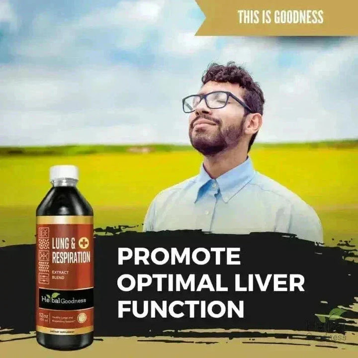 Lungs and Respiration Liquid Extract Liquid Extract Herbal Goodness 