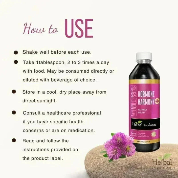 Herbal Goodness Vitality Herbal Blend, Female formula bottle