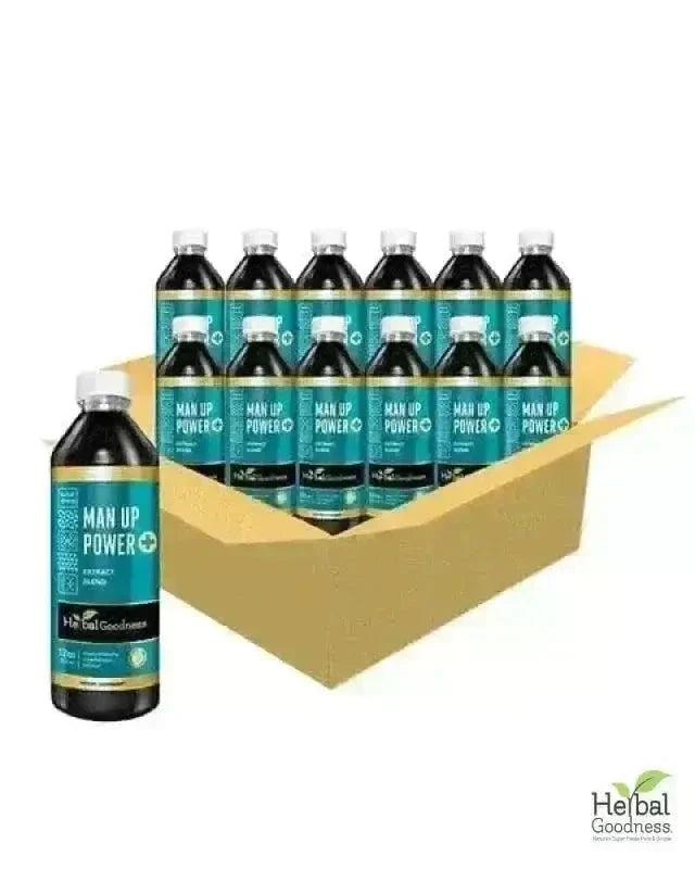 Man-Up Power - 15X Liquid Extract - Male Hormone & Vitality Liquid Extract Herbal Goodness 