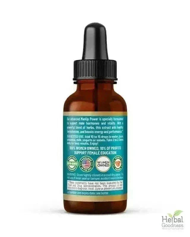 Man-Up Power Liquid Extract - Herbal Goodness Liquid Extract Herbal Goodness 