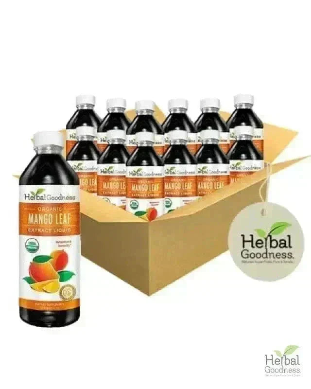 Mango Leaf Extract – Liquid Herbal Formula | Plant-Based Botanical Blend Liquid Extract Herbal Goodness 12 oz Case(12) 