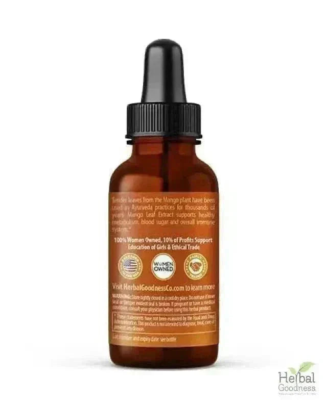 Mango Leaf Extract – Liquid Extract - 1oz Liquid Extract Herbal Goodness 