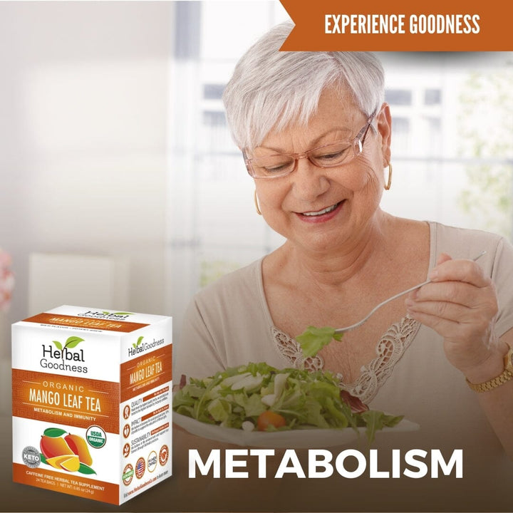 Mango Leaf Tea - 24/2g - Metabolism & Immunity - Herbal Goodness Tea & Infusions Herbal Goodness 
