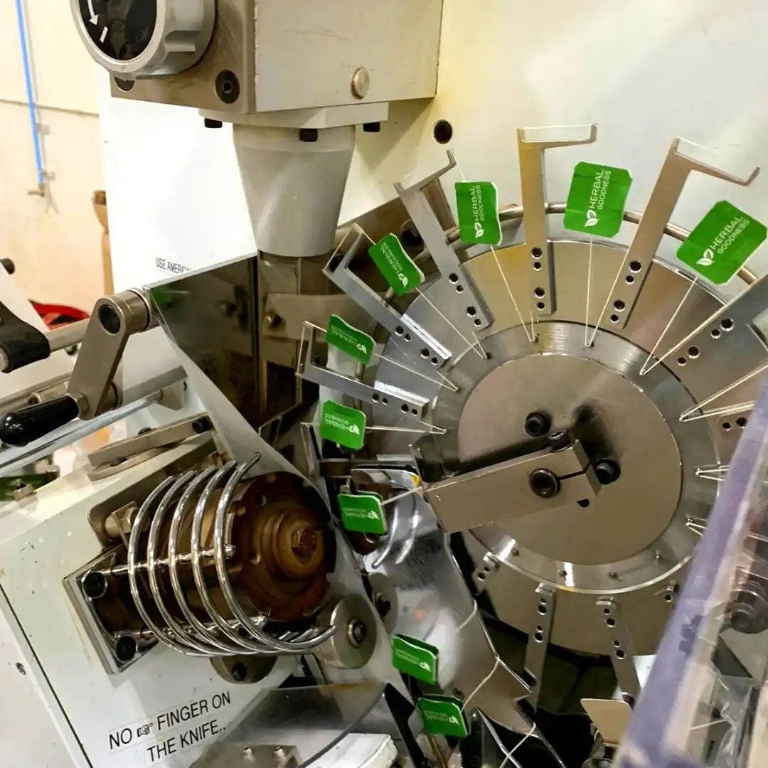 Mechanical disc assembly with green components arranged in a circular pattern.