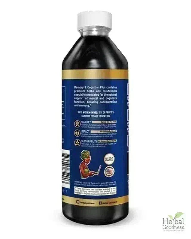 Memory and Cognition Liquid Extract Liquid Extract Herbal Goodness 