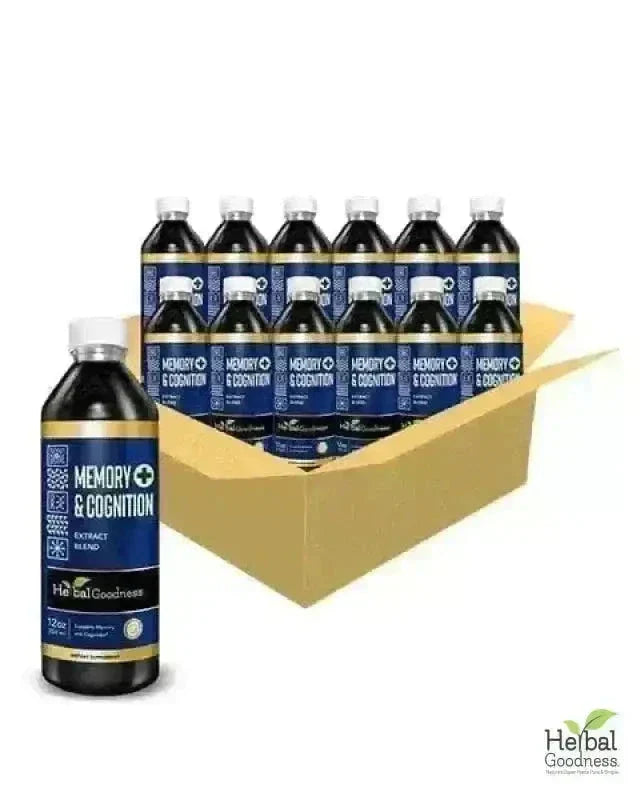 Memory & Cognition 15X Liquid Extract – Natural Brain & Focus Support Supplement Liquid Extract Herbal Goodness 