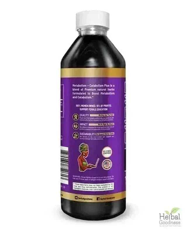 Metabolism and Catabolism Liquid Extract - Herbal Goodness Liquid Extract Herbal Goodness 