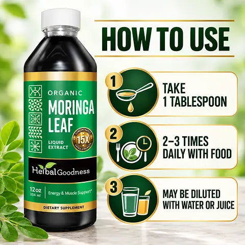 HG Moringa Liquid how to use