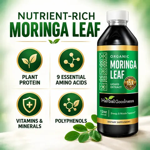 HG Moringa Liquid nutrition profile