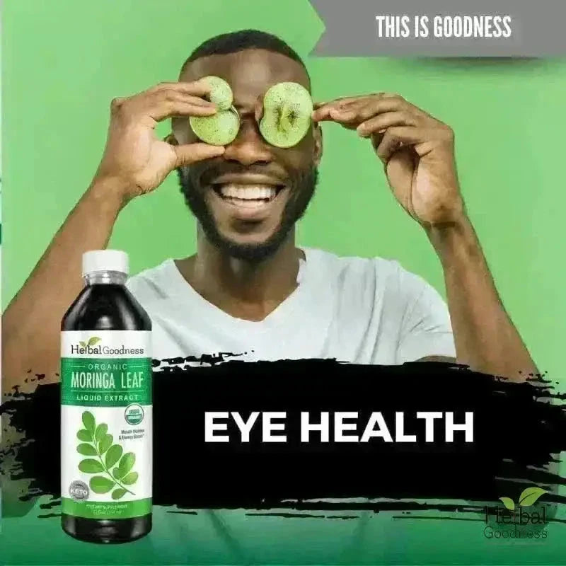 Moringa Leaf Extract - Organic 1oz 15X Liquid Extract - Immunity & Wellbeing Liquid Extract Herbal Goodness 