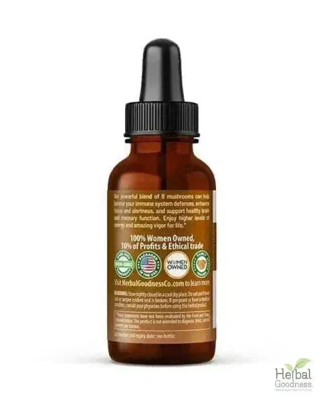 Mushroom Blend Extract - Immunity Liquid Extract Herbal Goodness 