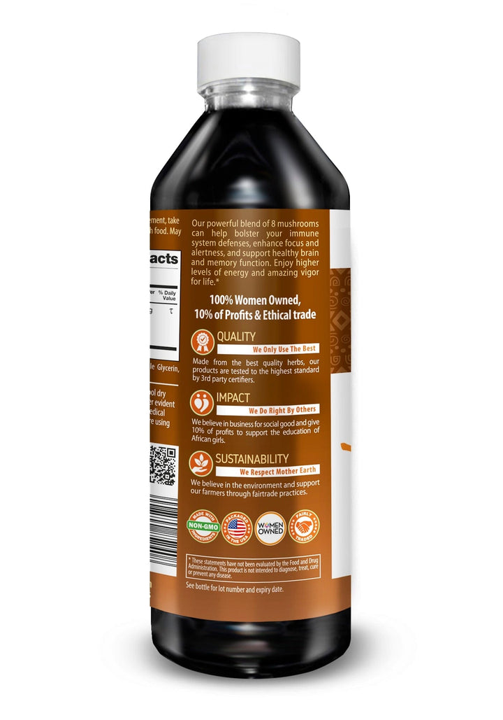 Mushroom Blend Extract - Immunity Liquid Extract Herbal Goodness 