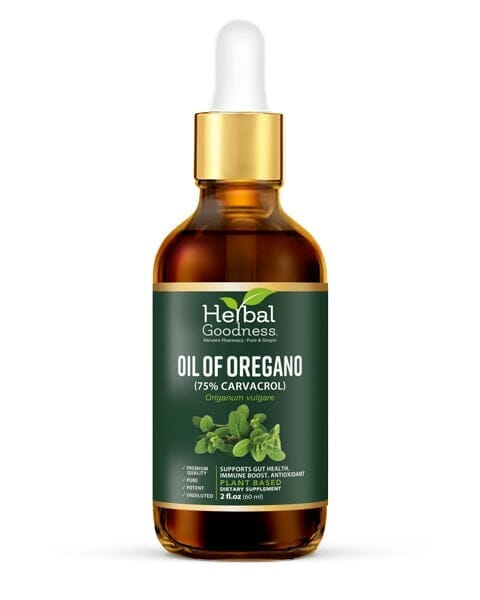 Oil Of Oregano (75% Carvacrol) - 2oz Liquid - Immune Boost Liquid Extract Herbal Goodness 