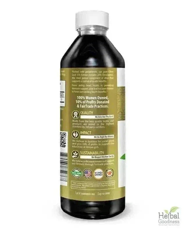 Olive Leaf Extract Liquid - 15X Strength - Herbal Goodness Liquid Extract Herbal Goodness 
