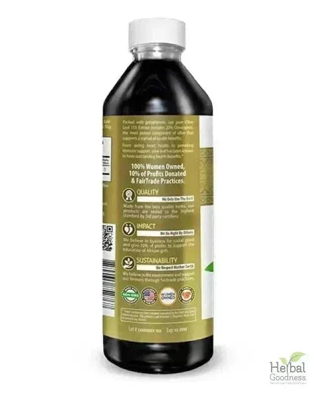 Olive Leaf Extract Liquid - 15X Strength - Herbal Goodness Liquid Extract Herbal Goodness 