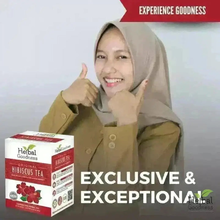 Hibiscus Tea - Organic 24/2g Tea bags - Heart Health Tea &amp; Infusions Herbal Goodness 