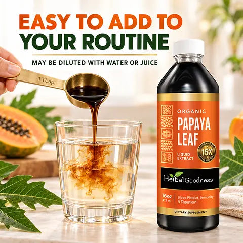 HG Papaya Liquid 16oz water or juice