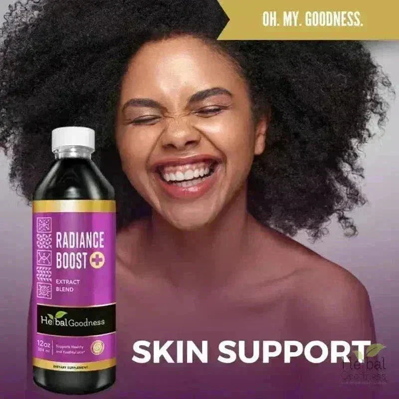 Radiance Boost - 15X Liquid Extract - Beauty From Within Liquid Extract Herbal Goodness 